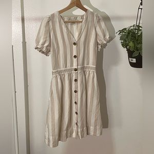 striped loft dress